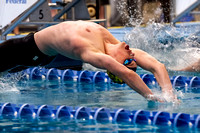 Events 10-12: back, breast, 400 free relay