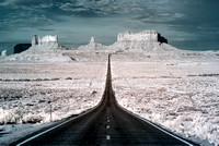 US 163 to Monument Valley, Infrared